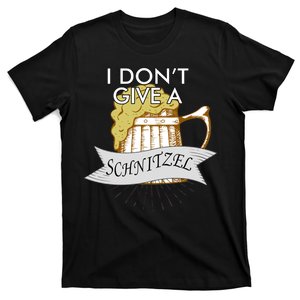 I Don't Give A Schnitzel Oktoberfest Beer T-Shirt