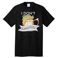 I Don't Give A Schnitzel Oktoberfest Beer Tall T-Shirt