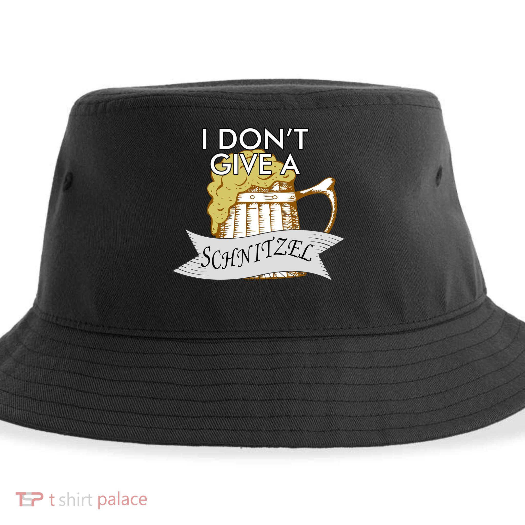 I Don't Give A Schnitzel Oktoberfest Beer Sustainable Bucket Hat