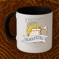 I Don't Give A Schnitzel Oktoberfest Beer Mug
