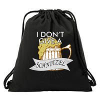I Don't Give A Schnitzel Oktoberfest Beer Drawstring Bag