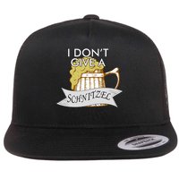 I Don't Give A Schnitzel Oktoberfest Beer Flatbill Hat