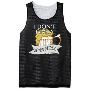 I Don't Give A Schnitzel Oktoberfest Beer Mesh Reversible Basketball Jersey Tank