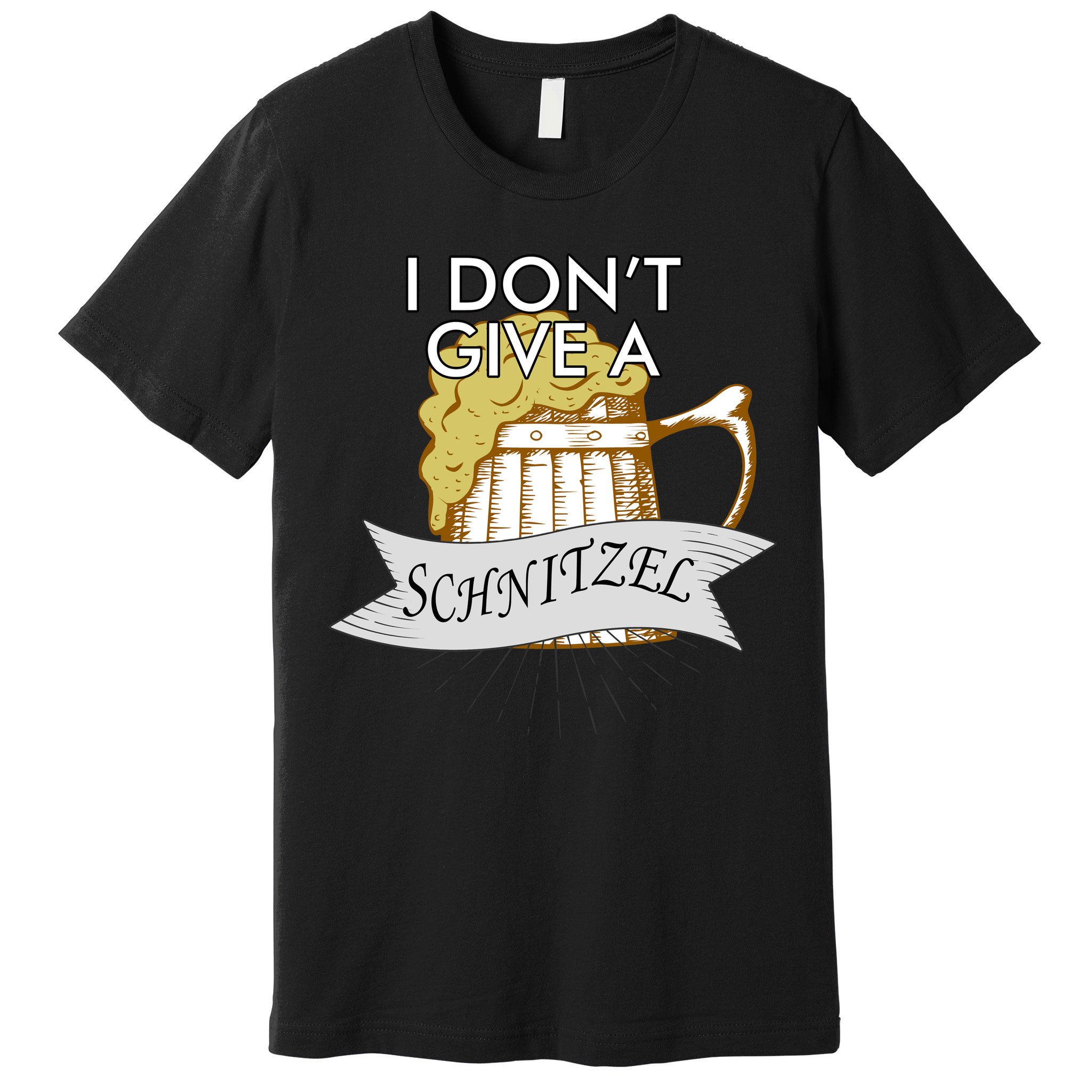 I Don't Give A Schnitzel Oktoberfest Beer Premium T-Shirt