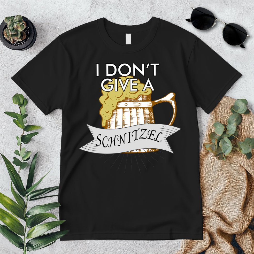 I Don't Give A Schnitzel Oktoberfest Beer Premium T-Shirt