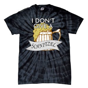 I Don't Give A Schnitzel Oktoberfest Beer Tie-Dye T-Shirt