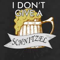 I Don't Give A Schnitzel Oktoberfest Beer Golf Towel