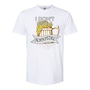 I Don't Give A Schnitzel Oktoberfest Beer Softstyle CVC T-Shirt