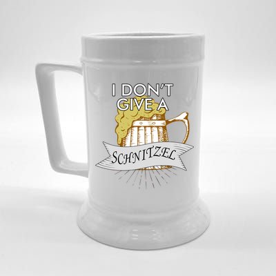 I Don't Give A Schnitzel Oktoberfest Beer Beer Stein