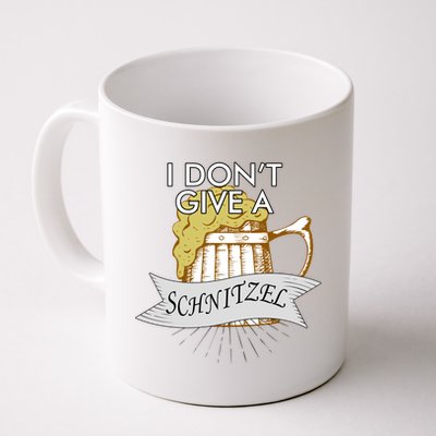 I Don't Give A Schnitzel Oktoberfest Beer Coffee Mug