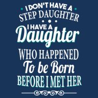 I Don't Have A Step Daughter Drawstring Bag
