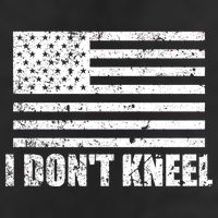 I Dont Kneel Distressed USA Flag Hat