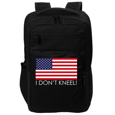 I Don't Kneel USA Flag Impact Tech Backpack