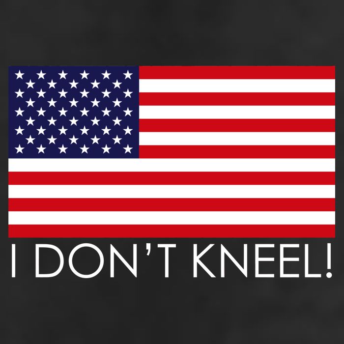 I Don't Kneel USA Flag Golf Towel