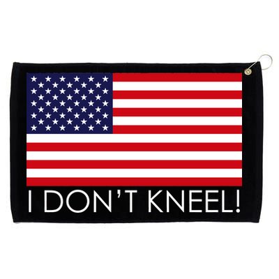 I Don't Kneel USA Flag Grommeted Golf Towel