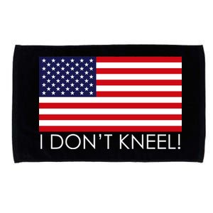 I Don't Kneel USA Flag Microfiber Hand Towel