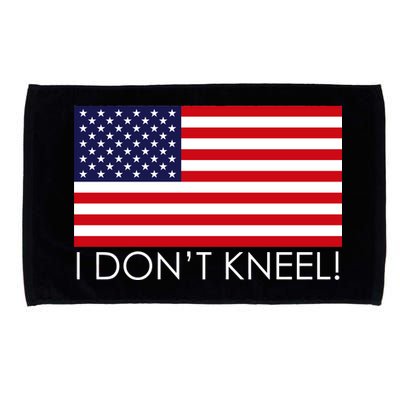 I Don't Kneel USA Flag Microfiber Hand Towel