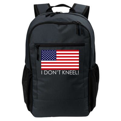 I Don't Kneel USA Flag Daily Commute Backpack