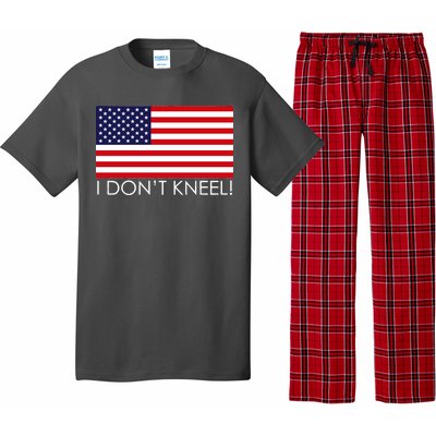 I Don't Kneel USA Flag Pajama Set