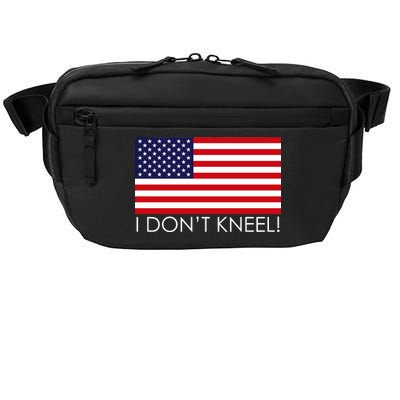 I Don't Kneel USA Flag Crossbody Pack