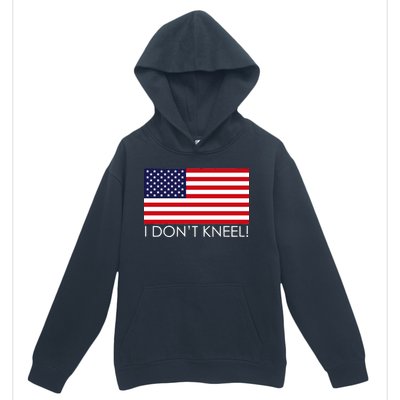 I Don't Kneel USA Flag Urban Pullover Hoodie