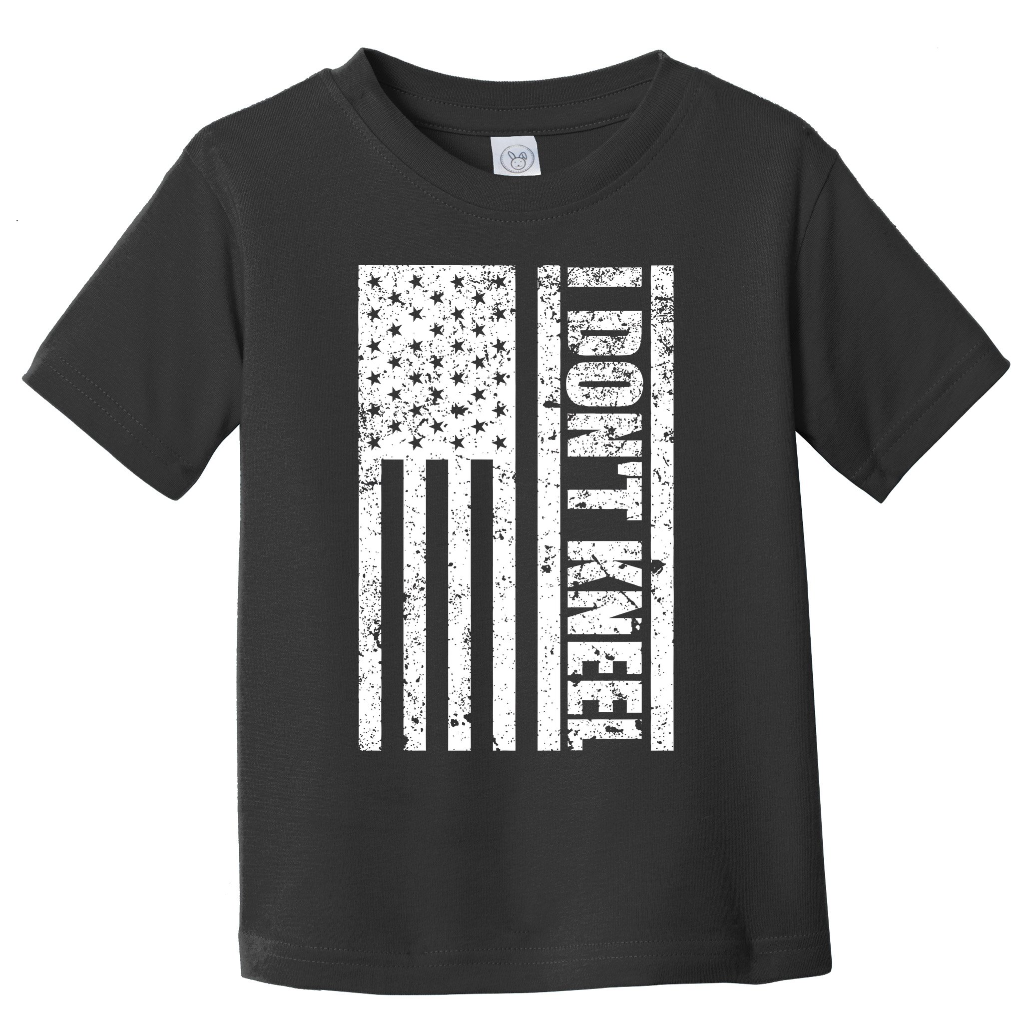 I Dont Kneel Vintage USA Flag Toddler T-Shirt