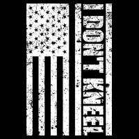 I Dont Kneel Vintage USA Flag Toddler T-Shirt