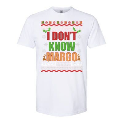 I Don't Know Margo Ugly Christmas Softstyle® CVC T-Shirt