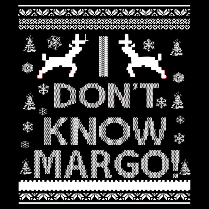 I Don't Know Margo Ugly Christmas Sweater Funny Impact Tech Backpack