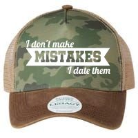I Don't Make Mistakes I Date Them Legacy Tie Dye Trucker Hat