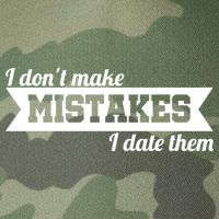 I Don't Make Mistakes I Date Them Legacy Tie Dye Trucker Hat