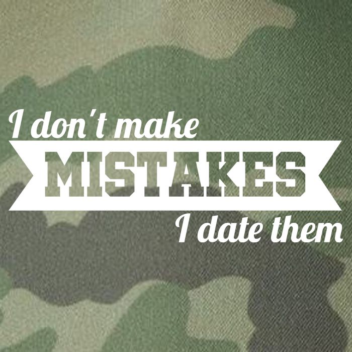 I Don't Make Mistakes I Date Them Legacy Tie Dye Trucker Hat