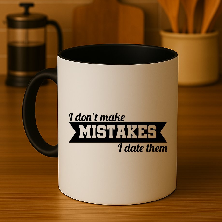 I Don't Make Mistakes I Date Them Mug