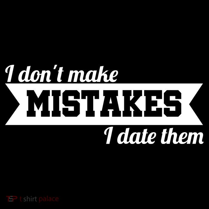 I Don't Make Mistakes I Date Them Pom Pom 12in Knit Beanie