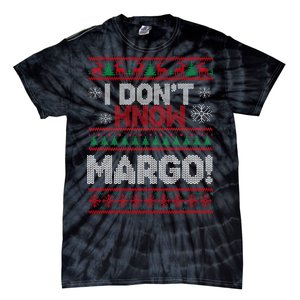 I Don't Margo Funny Christmas Tie-Dye T-Shirt