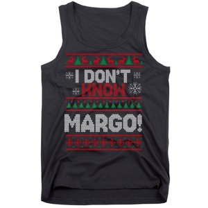 I Don't Margo Funny Christmas Tank Top