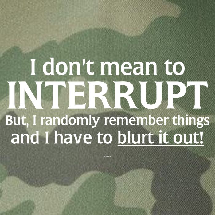 I Don't Mean To Interrupt I Have To Blurt It Out Legacy Tie Dye Trucker Hat