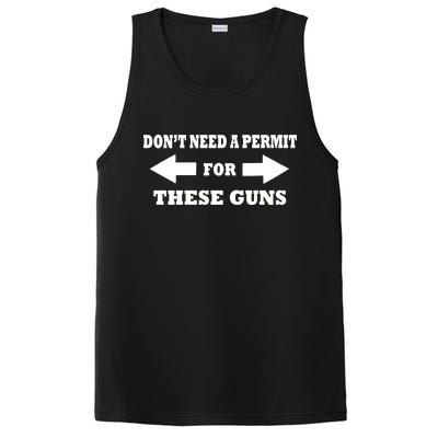 I don't Need A Permit For These Guns PosiCharge Competitor Tank