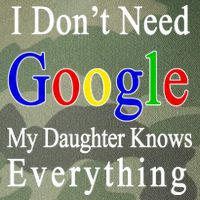 I Don't Need Google My Daughter Knows Everything Legacy Tie Dye Trucker Hat