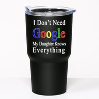 I Don't Need Google My Daughter Knows Everything Tumbler