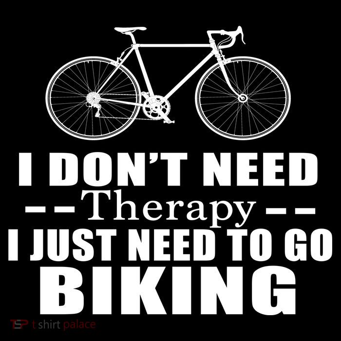 I Don't Need Therapy I Just Need To Go Biking Kids T-Shirt