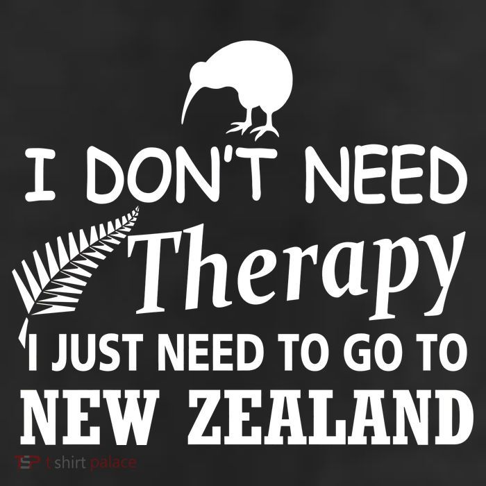 I Don't Need Therapy I Just Need To Go To New Zealand Beanie