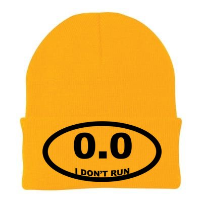 I Don't Run Knit Cap Winter Beanie