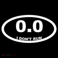 I Don't Run Button
