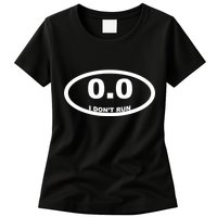 I Don't Run Womens T-Shirt