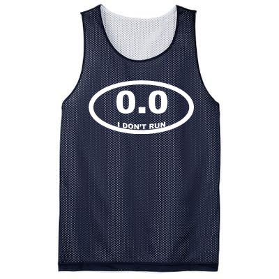 I Don't Run Mesh Reversible Basketball Jersey Tank