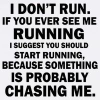 I Don't Run Someone Is Chasing Me Garment-Dyed Sweatshirt