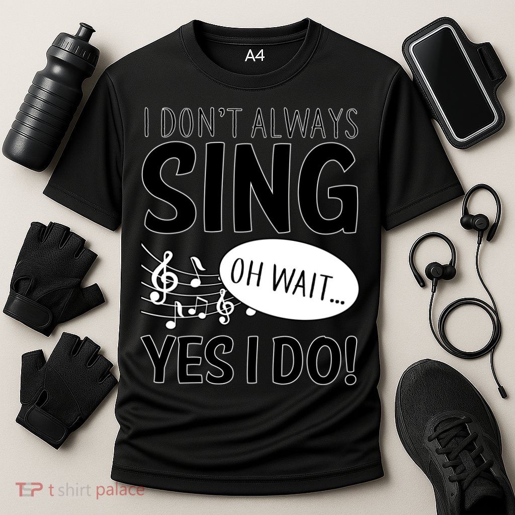 I Don't Sing Oh Wait Yes I Do Performance Shirt