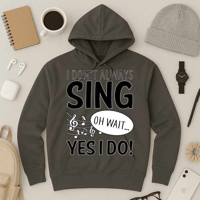 I Don't Sing Oh Wait Yes I Do Hoodie