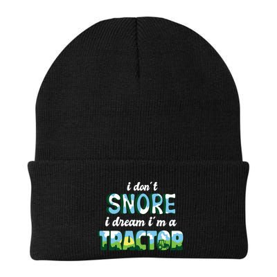 I Don't Snore I Dream I'm A Tractor Beanie